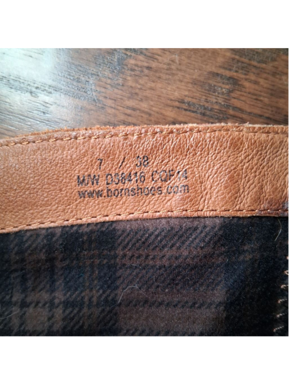 Born Laurette Cognac Leather Riding Boots - Picture 9 of 10